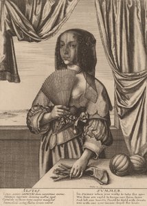 1641年の夏。 作： Wenceslaus Hollar