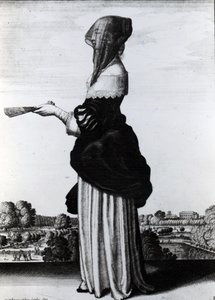 夏、1644年 作： Wenceslaus Hollar