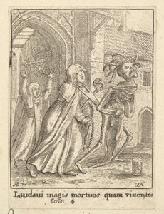 死のダンス、1651年からの修道院長。