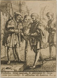 弁護人と死 作： Wenceslaus Hollar