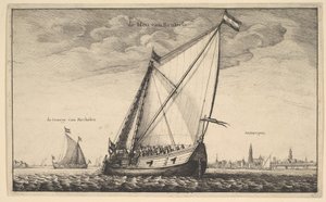 ブリュッセルパケット、1625-77。 作： Wenceslaus Hollar