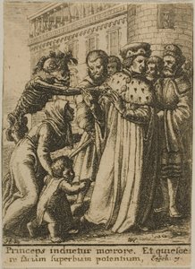 公爵と死 作： Wenceslaus Hollar
