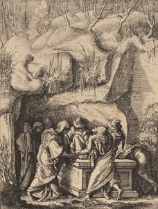 埋葬。 作： Wenceslaus Hollar