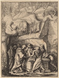 埋葬 作： Wenceslaus Hollar
