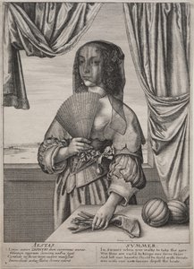 春夏秋冬 作： Wenceslaus Hollar