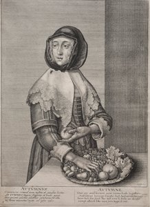 四季：1641年秋。 作： Wenceslaus Hollar