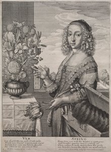 四季：春 作： Wenceslaus Hollar