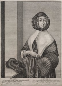 四季：冬 作： Wenceslaus Hollar