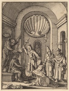 モッキング 作： Wenceslaus Hollar