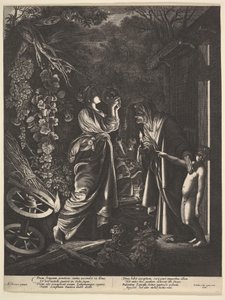セレスのモッキング、1646年。 作： Wenceslaus Hollar