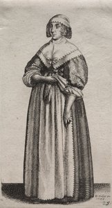 貴族から田舎の女性までのイギリス人女性のいくつかの習慣...、1640年。