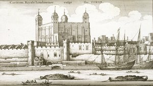 ロンドン塔、1647 作： Wenceslaus Hollar