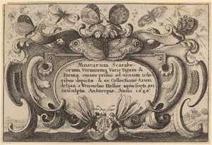 タイトルページ 作： Wenceslaus Hollar