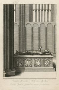 ジョン・ボーシャンの墓 作： Wenceslaus Hollar