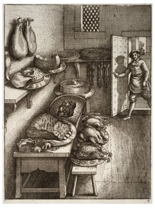 タウン＆カントリーマウス 作： Wenceslaus Hollar