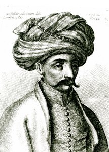 タークの頭、1645 作： Wenceslaus Hollar
