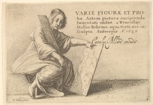 1645のさまざまな形と保証。 作： Wenceslaus Hollar