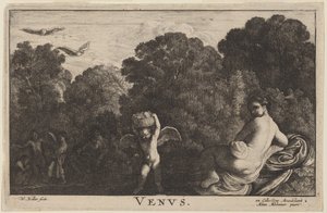 金星 作： Wenceslaus Hollar
