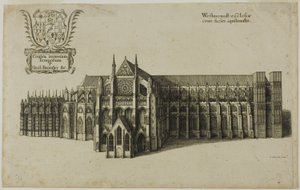 ノース・ウエストミンスター教会からの眺め 作： Wenceslaus Hollar