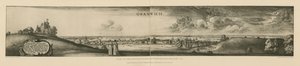 1637年にエッチングされたグリニッジの眺め 作： Wenceslaus Hollar