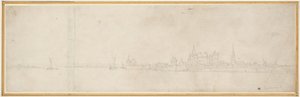 オルソイの眺め 作： Wenceslaus Hollar