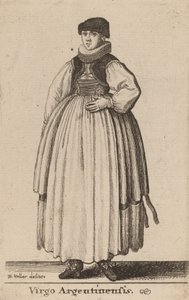 ヴィルゴ・アルヘンティネンシス 作： Wenceslaus Hollar