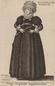 Virgo Nuptialis Argentinensis. 作： Wenceslaus Hollar