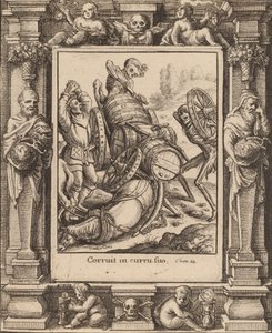 ワゴナー、1651年 作： Wenceslaus Hollar