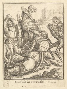 Waggoner、Dance of Death、1651年 作： Wenceslaus Hollar