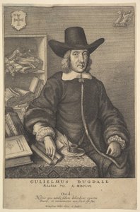 ウィリアム・ダグデール、1625-77。 作： Wenceslaus Hollar