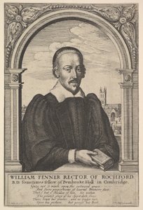 ウィリアムフェナー、ロッチフォード学長、1656年。 作： Wenceslaus Hollar