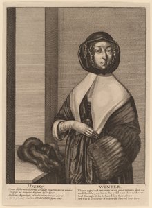 冬 作： Wenceslaus Hollar