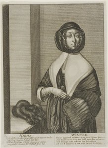 冬 作： Wenceslaus Hollar