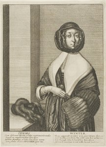 冬 作： Wenceslaus Hollar