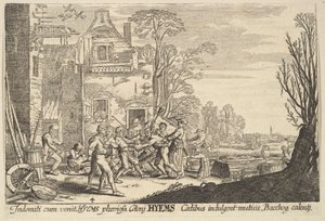 冬、1629年。 作： Wenceslaus Hollar