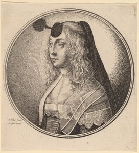 アントワープの女 作： Wenceslaus Hollar