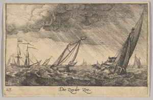 ザイダージー、1635年。 作： Wenceslaus Hollar