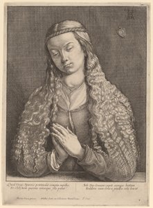 キャサリン・フルレジェリン 作： Wenceslaus Hollar after Albrecht Dürer