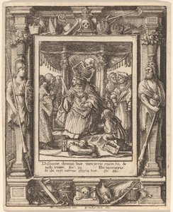 天皇 作： Wenceslaus Hollar after Hans Holbein the Younger after Abraham van Diepenbeeck