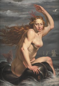ガラテア 作： Werner van den Valckert