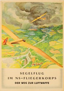 National Socialist Flyers Corps - Luftwaffe への道、1940 年代初頭。 作： Werner von Axster Heudtlass