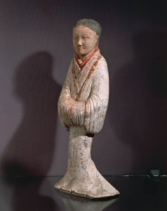 立っている女性（テラコッタ 作： Western Han Dynasty Chinese School