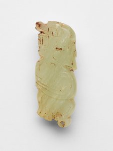 超自然的な生き物の形でフィッティング、紀元前1050年から771年頃 作： Western Zhou Dynasty Chinese School