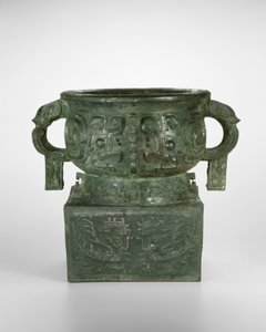 穀物船 作： Western Zhou Dynasty Chinese School