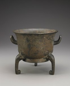 祭祀用食品容器（湯）、紀元前1000～900年頃（ブロンズ 作： Western Zhou Dynasty Chinese School