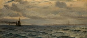 スカゲラク島沖、1884年。   作： Whitworth Wallis