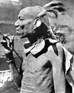 トゥルカナ族の人々（1936年、アフリカ・ケニア）。