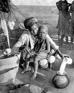 没薬と乳香を集める（アフリカ、ソマリア、1936年 作： Wide World Photos