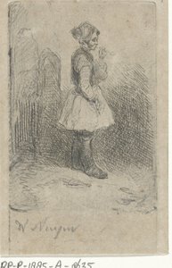 パイプを持つ少年 作： Wijnand Nuijen