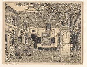 ハールレムのホーフィエ・ヴァン・ロー 作： Wijnand Otto Jan Nieuwenkamp (signed by artist)